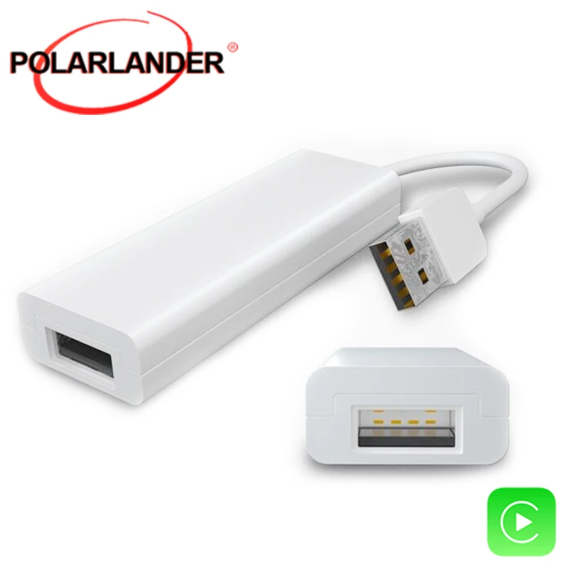  Adaptador táctil manos libres USB enlace de coche inteligente Siri Control de voz Android módulo Fu