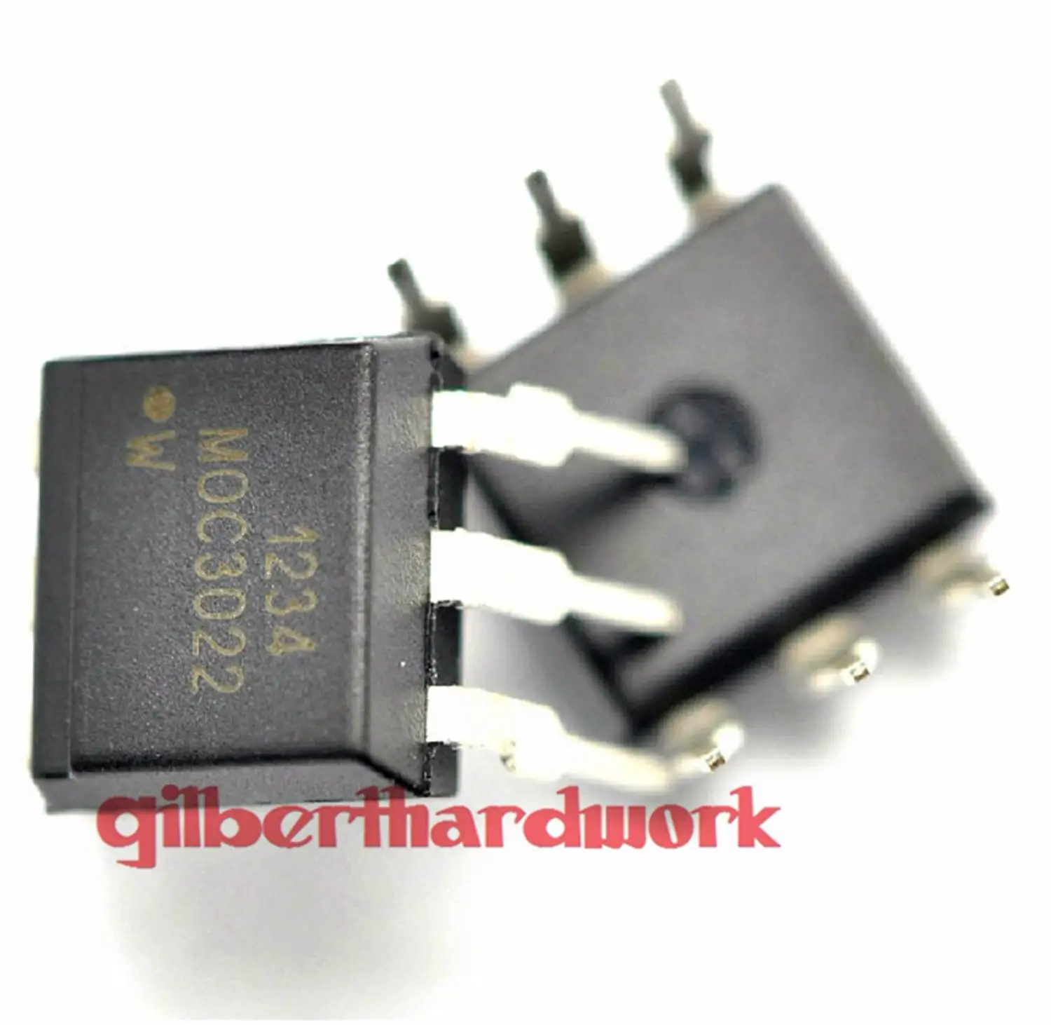 10pcs Optoisolator Transistor Moc3022 Scr Output Dip6 Terminals