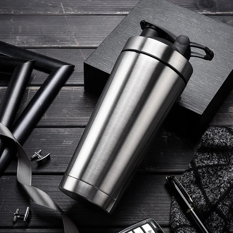 

Vacuum Protein Powder Fitness Sports Cup Enzyme Cup Stirring Meal Replacement Cup Stainless Steel Insulation Shake Cup