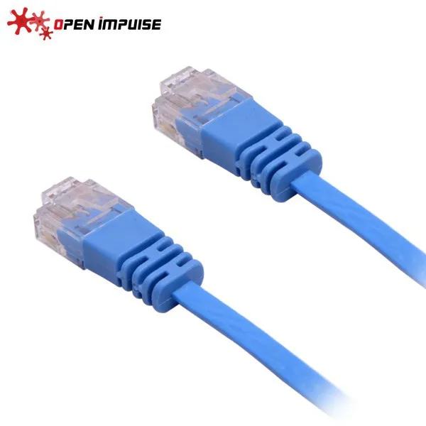 Ultra Flat CAT6 Cable Blue Color 2