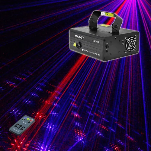 

NEW SUNY Laser Stage Lighting Firework Pattern 650mw BLUE RED DJ Party show Power Light LED Effect Projector Fantastic Xmas Bar