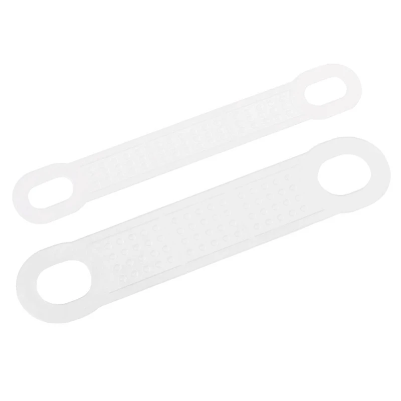 

20Pcs Silicone Clothes Hangers Anti Slip Strip Clothes Rack Pad Windproof