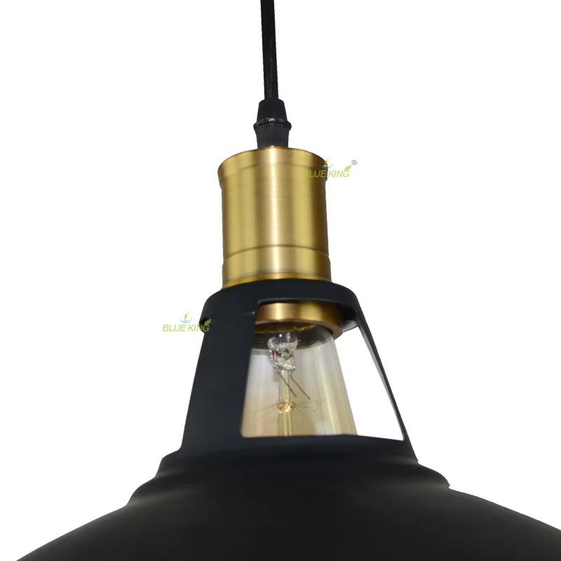 Blueking промышленных Barn мини металлический подвесной светильник dia.26.8cm E27 EDISON ЛАМПЫ
