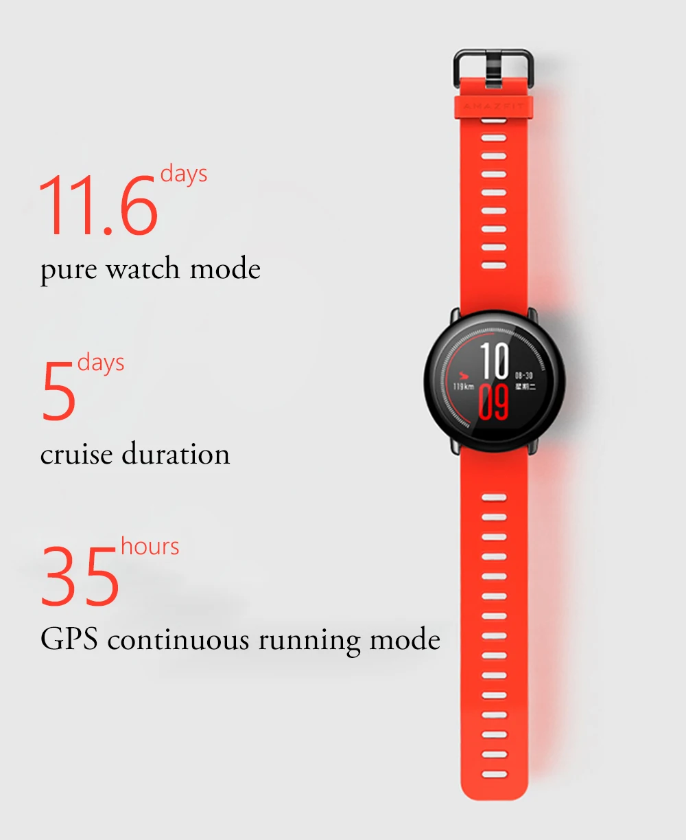 battery amazfit pace