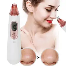 Инструменты для ухода за кожей лица ультразвуковая поверхность очистка вакуумный отсос угрей Удаление пор очиститель машинка для пилинга кожи 4 всасывания a