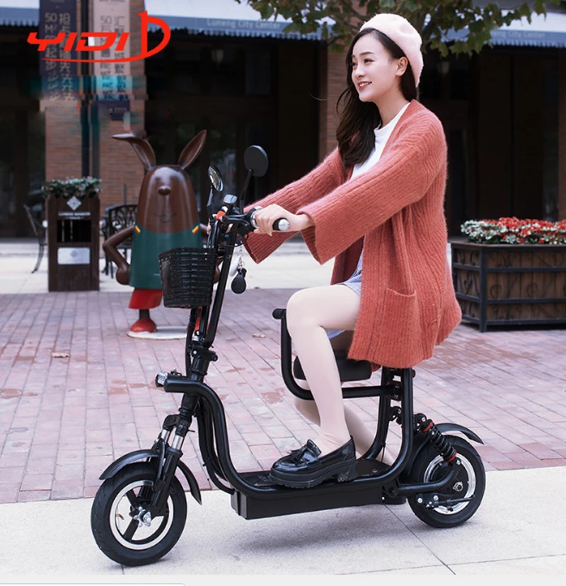 Flash Deal 10-inch Folding electric bike parent-child electric bicycle light and easy to carry electric bicycle travel electric vehicle 9