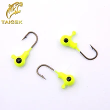 Taigek Приманка Мягкая приманка голова крючок Приманка Крючок Фишер