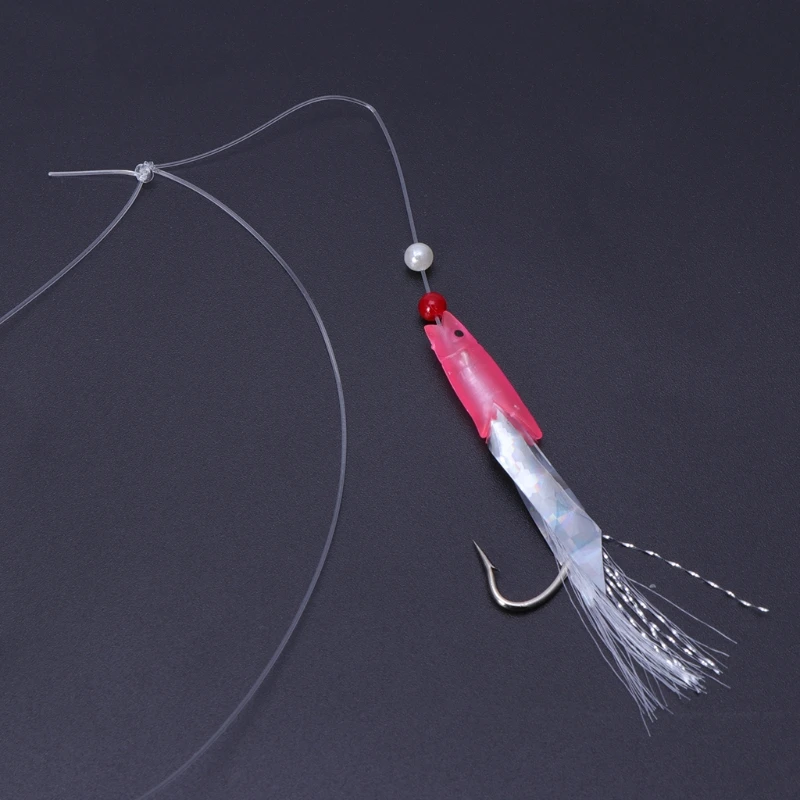 5 pz/borsa Gancio di Pesca Linea Luminosa Esche Artificiali Esche Artificiali Richiamo Morbido di Pesce Rosa Affrontare 5 pz/borsa Gancio di Pesca Linea Luminosa Esche Artificiali Esche Artificiali Richiamo Morbido di Pesce Rosa Affrontare