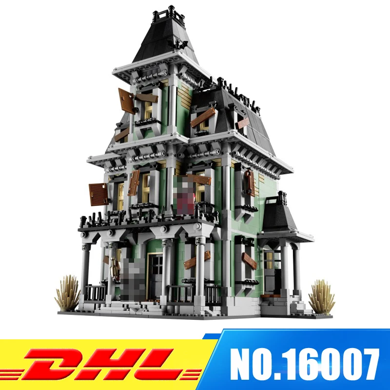 

Copy 10228 LEPIN 16007 2141Pcs Monster Fighter The Haunted House Model Set Building Kits Educational Gift