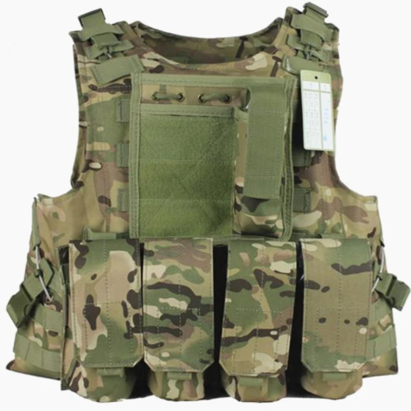 Быстросъемный военный модульный жилет Molle CIRAS тактический штурмовой для