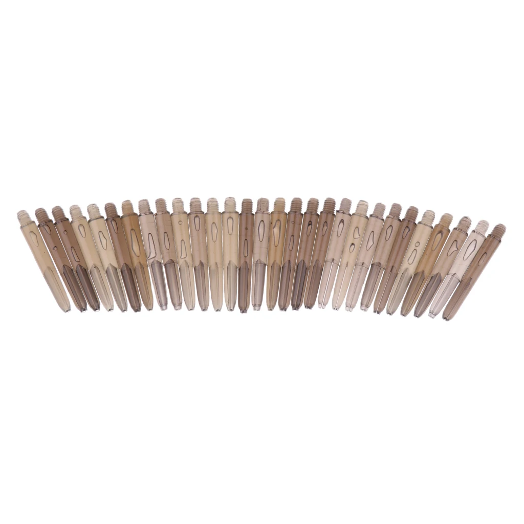 30 Pcs 35mm 2BA Thread Plastic Nylon Soft Tip Darts Stems Shafts Aluminum Dart Shafts Entertainment Accessories