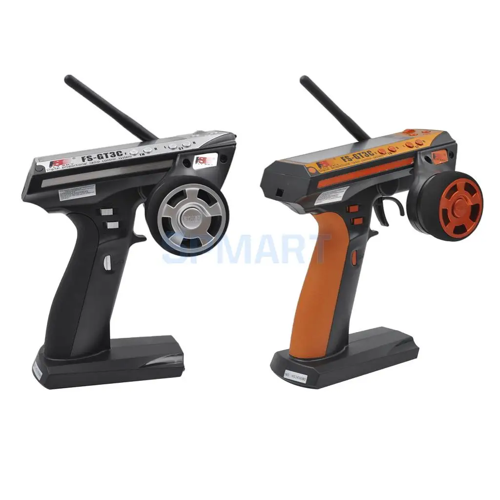 

Flysky FS-GT3C 2.4G 3CH Transmitter w/ GR3E Receiver Radio System for RC Car