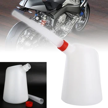 1pc Universal Plastic Oiler 5 Litre Garage Oil Fuel/Oil Measuring Jug With Flexible Spout For Car Motorcycle free shipping 1pc bergeon 30226a watch oil dip oiler stand made in china