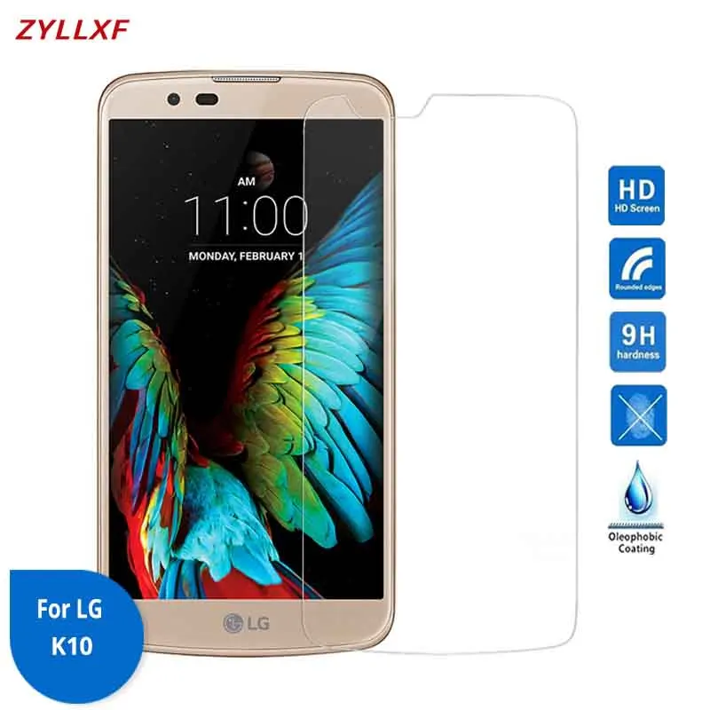 Tempered Glass 9H 2.5D For LG K10 K8 K7 K5 K4 Premium Screen protector film Safety Film On | Мобильные телефоны и