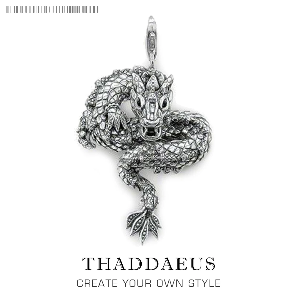 

Pendant Dragon,2019 Winter New 925 Sterling Silver Fashion Jewelry Thomas Ethnic Bijoux Accessories Gift For Ts Woman & Men