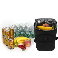 Портативный кулер рюкзак большой охладителя Сумки изолированный пакет напиток Еда Термальность для отдыха для Пеший Туризм спортивный