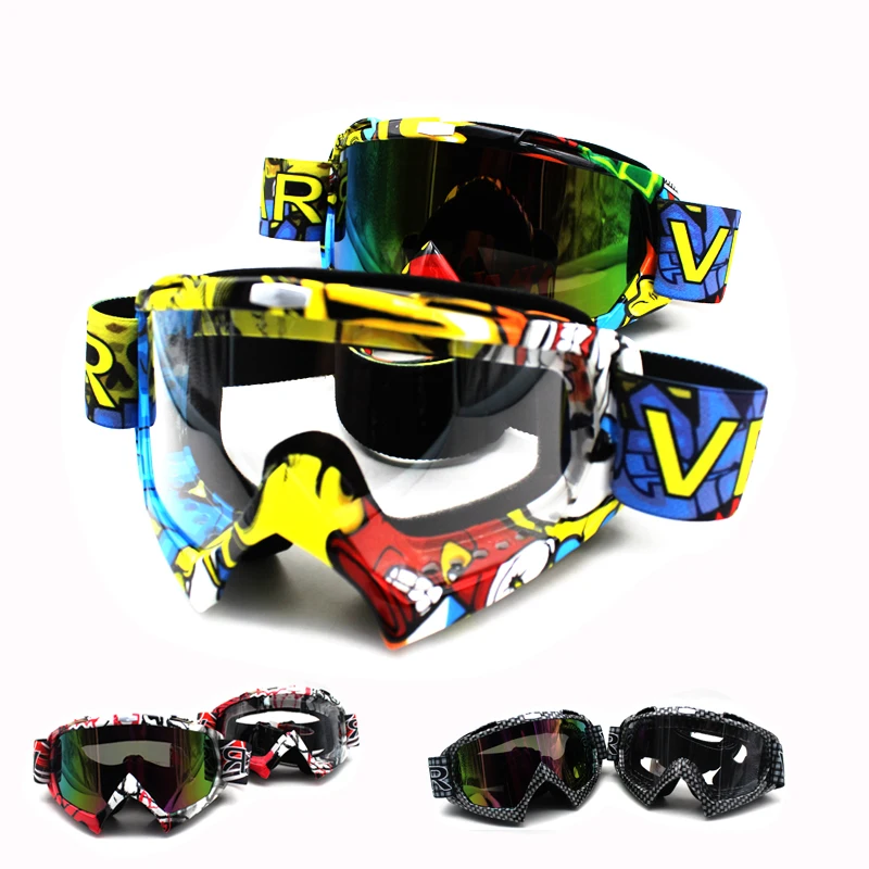 2017 new shelves high-quality waterproof and dustproof windproof for racing cross country skiing motorcycle goggles