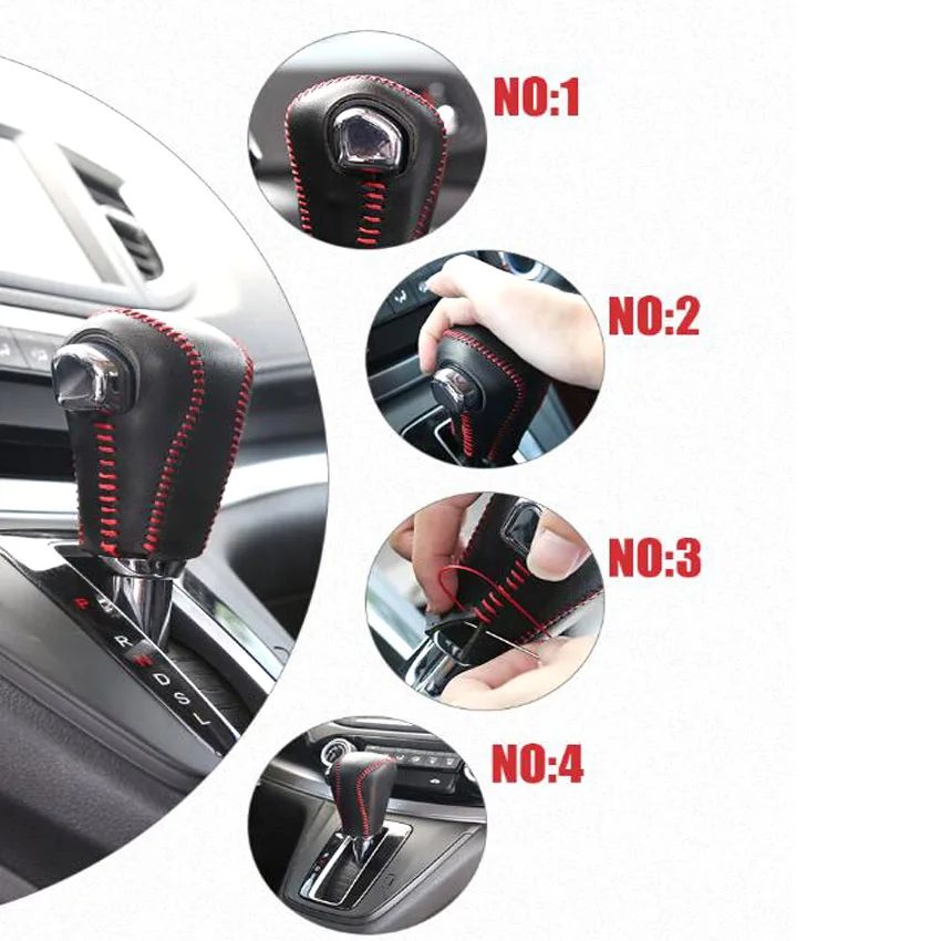 YAQUICKA для Honda CRV CR V 2015 2016 Автомобильный интерьер ручка переключения передач крышка