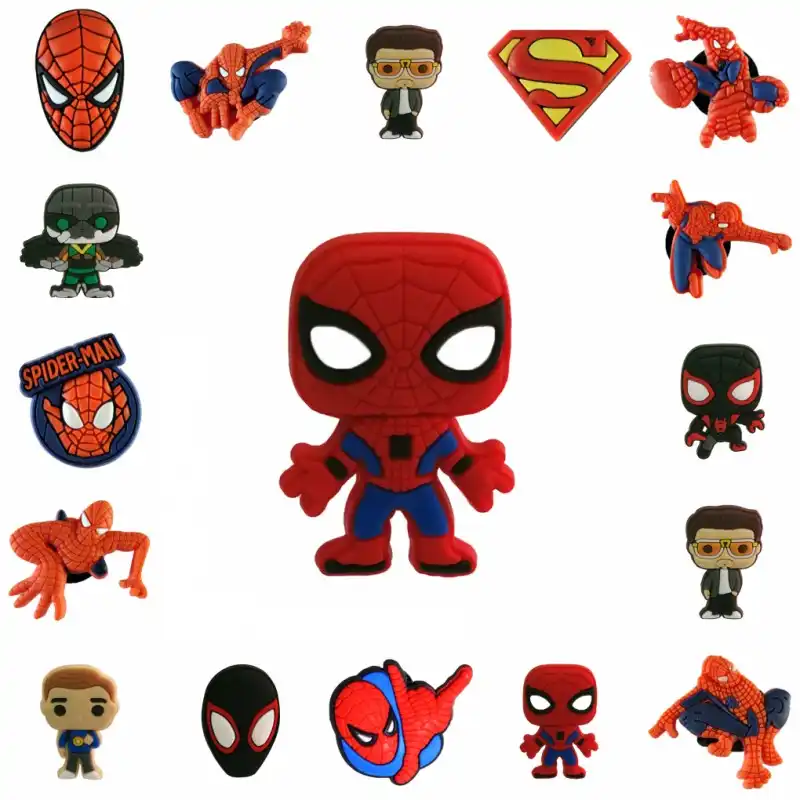 spiderman croc charm