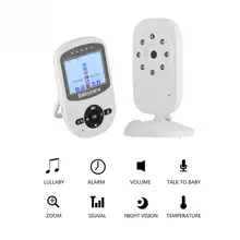 Новейший многофункциональный детский видеомонитор с ЖК-дисплеем цифровая камера 2,4 ГГц FHSS технология инфракрасного ночного видения Улучшенная
