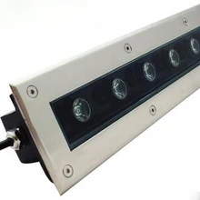 Распродажа 650 мм led бар 12 Вт Прямоугольник светодиодный подземный светильник Bridgelux 130lm/w AC85-265V 12 в 24 в 3 года гарантии