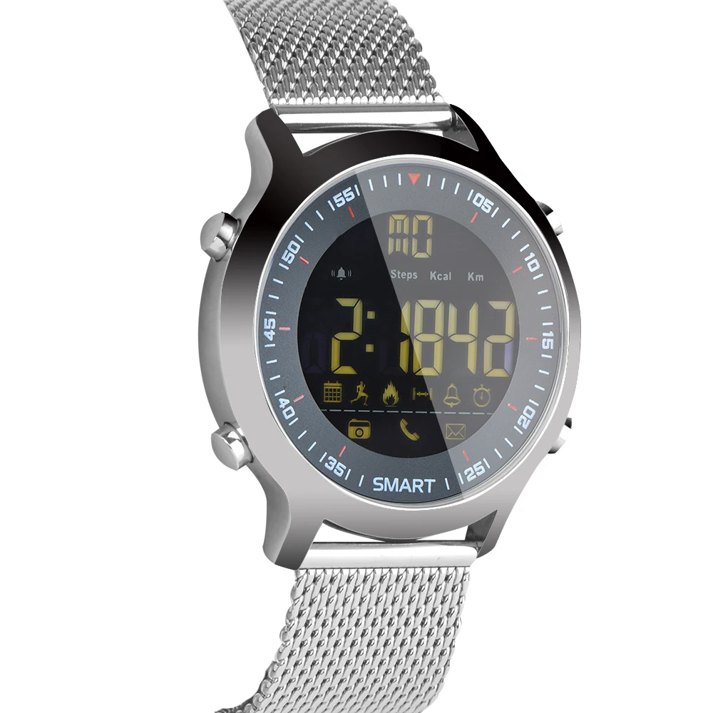 Смарт-часы EX18 Xwatch Спорт Bluetooth 4,0 5ATM Водонепроницаемый IP67 Smartwatch Браслет Секундомер Будильник долгое время ожидания