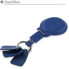 F55 F56 Кожаный Автомобильный брелок для ключей Чехол Держатель Синий для BMW Mini Cooper один/FUN