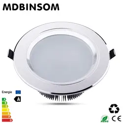 Высокая Мощность LED Подпушка Light 3 Вт 5 Вт 7 Вт 9 Вт 12 Вт светильник потолочный AC85-265V Встраиваемые Кабинет стены пятно Подпушка свет для дома