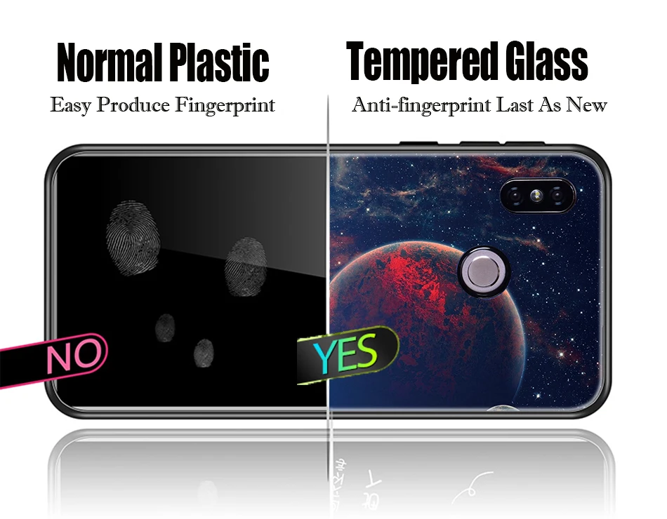 TOMKAS Tempered Glass Silicon Case For Xiaomi Redmi Note 5 Pro 4X Cover Redmi 5 Plus 4X Global Phone Case For Xiaomi Mi A1 Space (14)