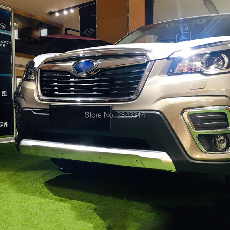 Для Subaru Forester, нержавеющая сталь, передний и задний бампер, защитная накладка, накладка, аксессуары для стайлинга автомобилей