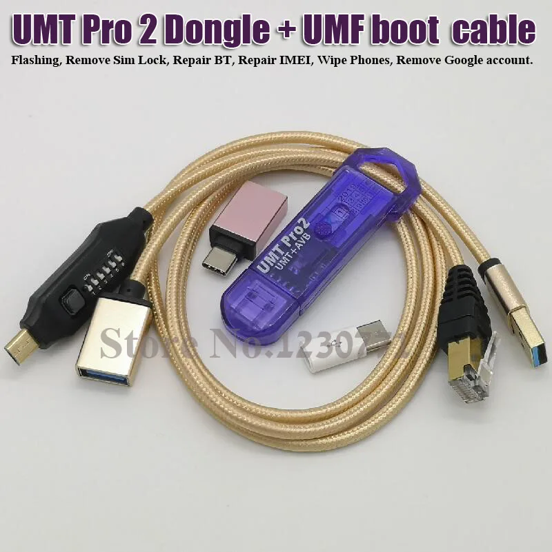 2020 оригинальный ключ UMT Pro 2 (ключ + AVB) функция в 1 кабель UMF All boot|Детали устройств