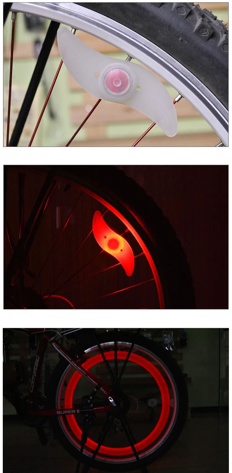 Clearance Bicycle Spokes Light Cycling Bike Led Light With Battery Safety Bicycle Wheel Lights Three Mode Bicycle Lights Bike Accessories 3 Clearance Bicycle Spokes Light Cycling Bike Led Light With Battery Safety Bicycle Wheel Lights Three Mode Bicycle Lights Bike Accessories 3