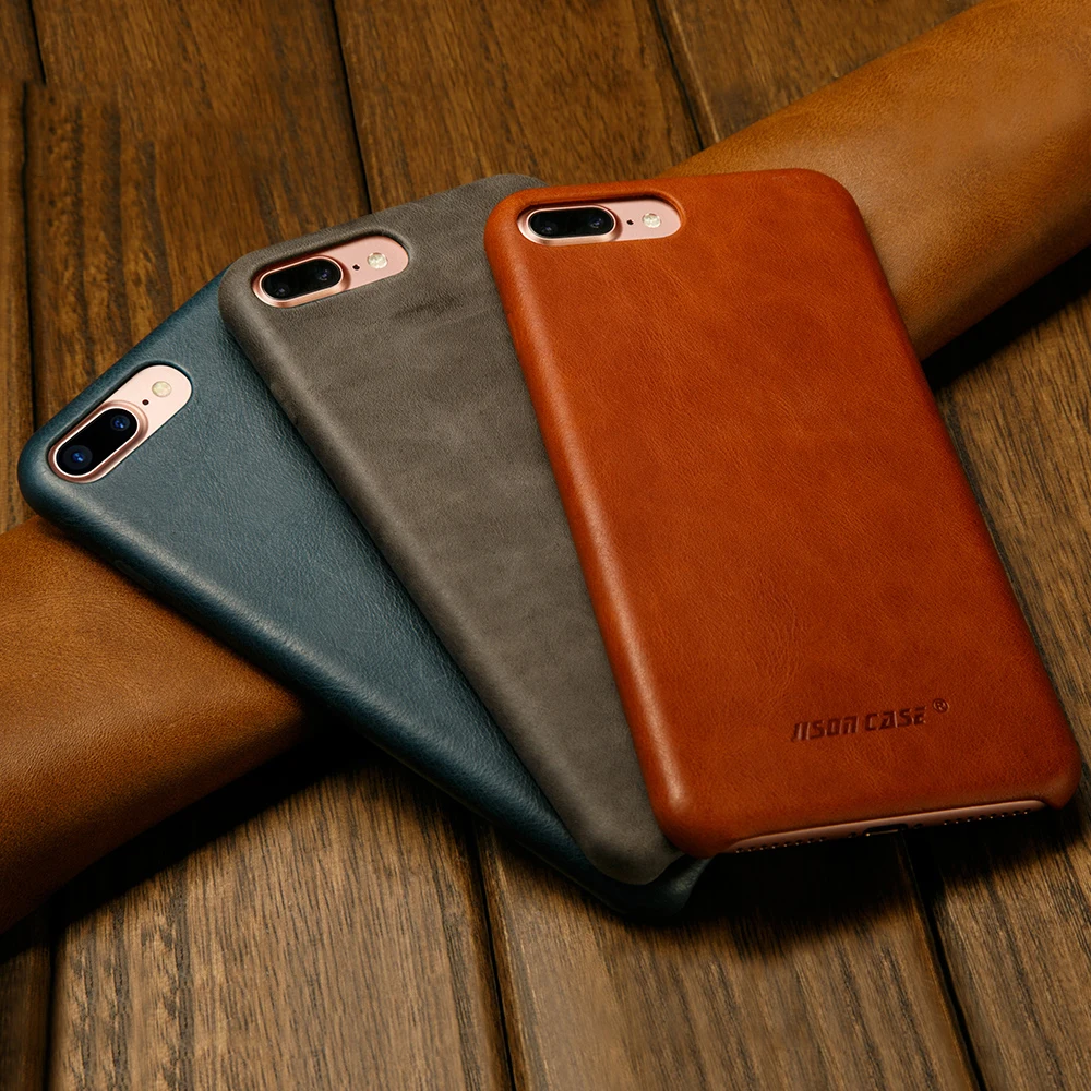 Jisoncase оригинальный кожаный чехол для iphone 8, 8 Plus чехол из натуральной кожи iphon чехол Роскошный тонкий задняя крышка для iPhone 7, 7plus Capa Jisoncase оригинальный кожаный чехол для iphone 8, 8 Plus чехол из натуральной кожи iphon чехол Роскошный тонкий задняя крышка для iPhone 7, 7plus Capa