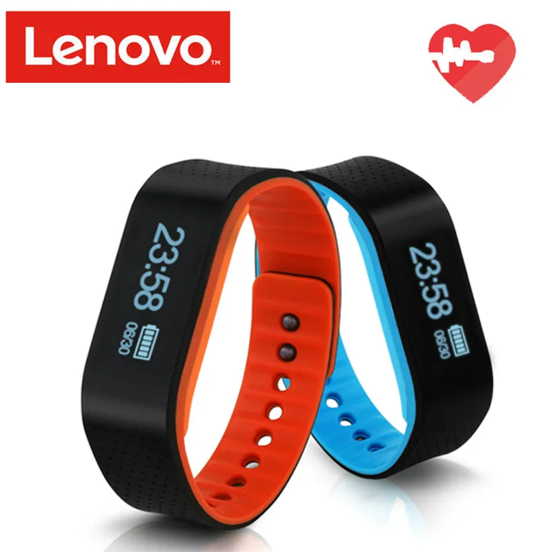 Lenovo B100 Smart Wristband Bluetooth 4 2 Heart rate Smart Sport Wristband Fitness Sleep Monitor for