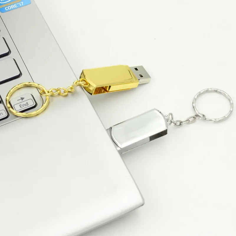 Дешевый USB 2,0 memory stick 8 GB 16 GB флешки 32 ГБ, 64 ГБ и 128 Гб карту флэш памяти с интерфейсом usb Высокоскоростной Флеш накопитель ratating usb накопитель кольцо