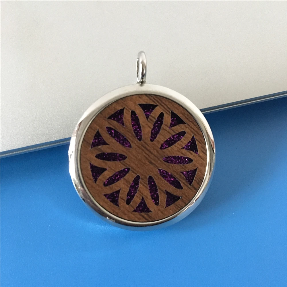 Новинка 2019 деревянный медальон кулон Единорог Снежинка Магнитная застежка
