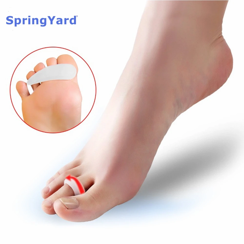 SpringYard (2 пар/лот) гель молоток носок ортопедический выпрямитель мягкая подушка