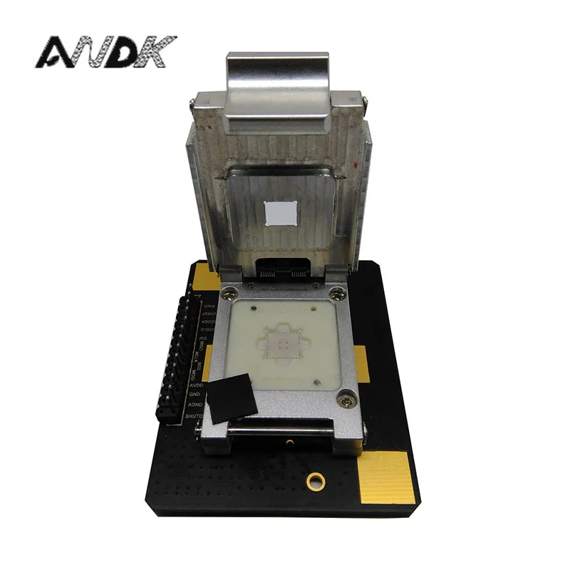 

fingerprint Sensor IC test fixture Pogopin Contact Type Clamshell Structure