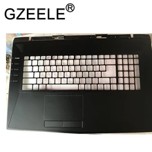 GZEELE, новинка, для MSI GT72 GT72S MS-1781 MS-1782, подставка для рук, клавиатура, ободок, верхний чехол, верхняя крышка, черный цвет