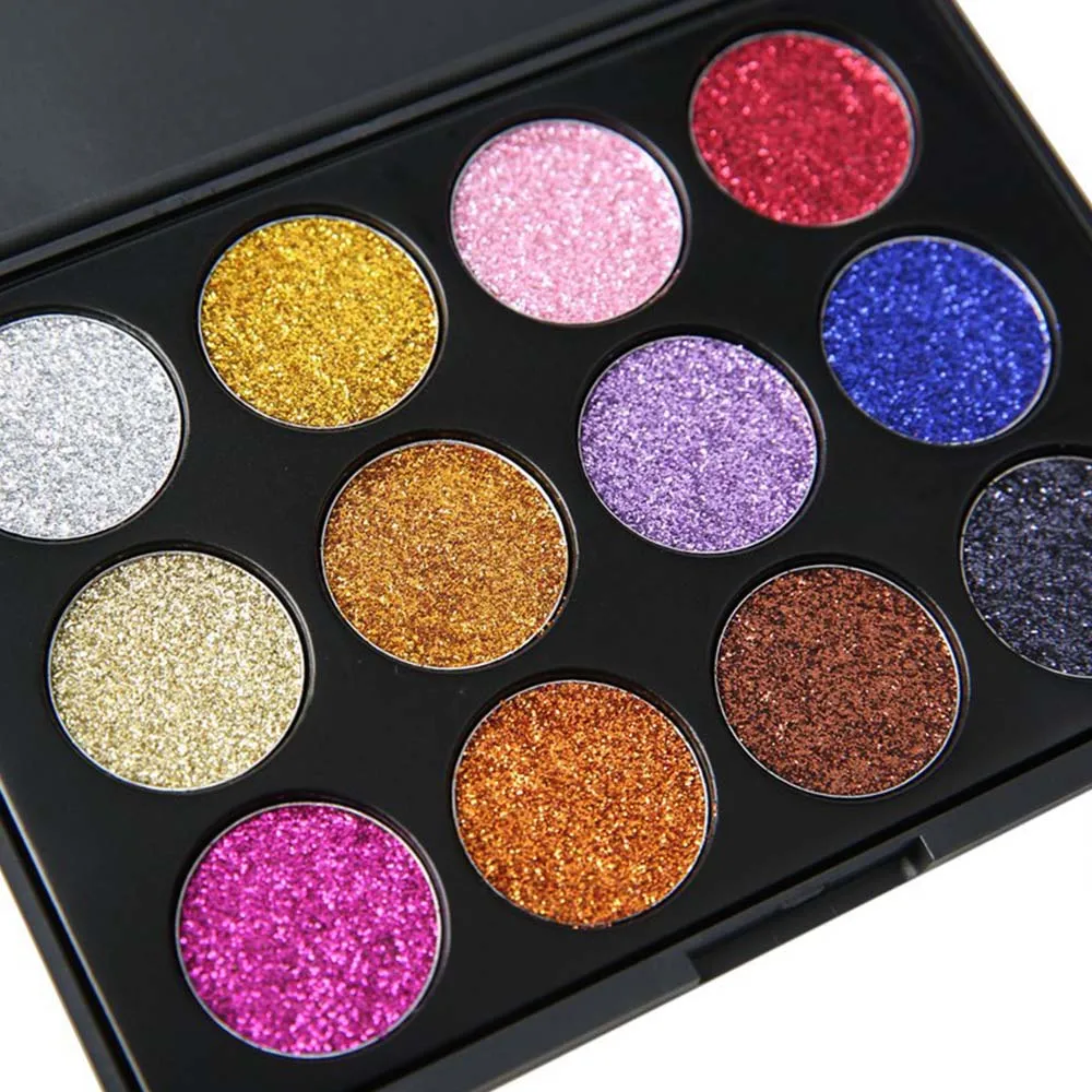 

Eyeshadow Diamond Rainbow Make Up Eye Shadow Magnet Palette Cosmetic Glitter Injections Pressed Glitters Single