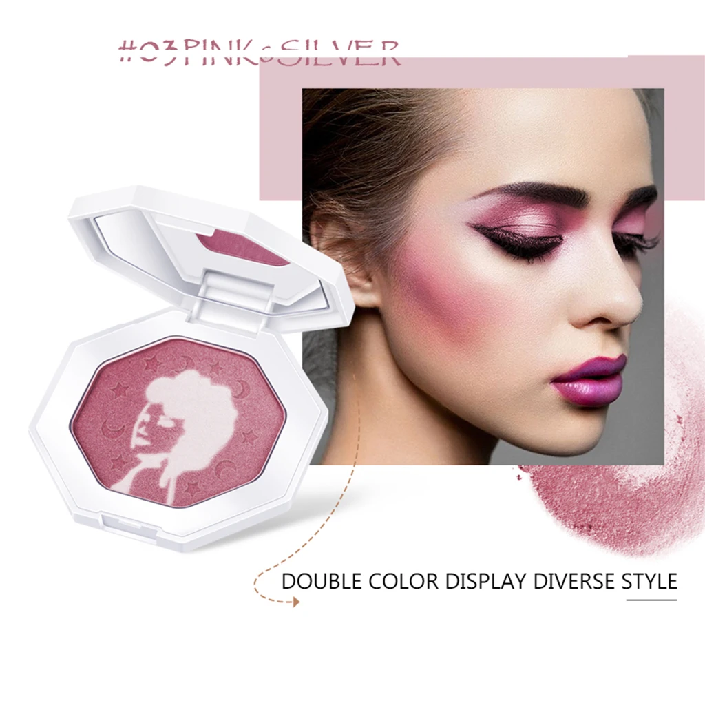 

New professinal face makeup 6 color bronzer and highlighter palette powder make up glow kit highlighter contour palette TSLM2