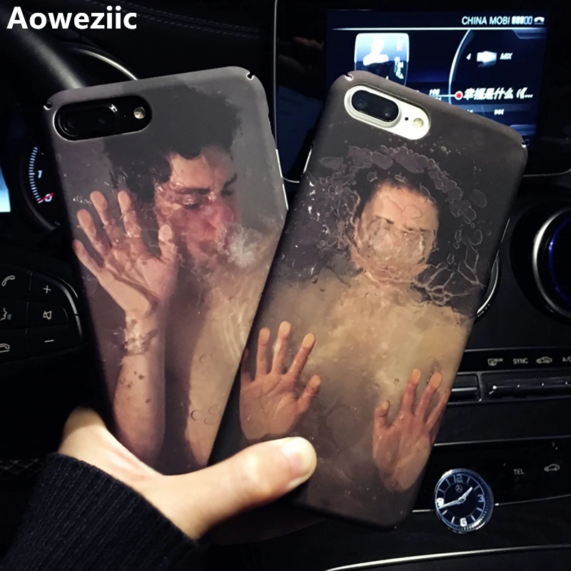 

Aoweziic Couples swimming 6S cell phone For iPhone7 8plus personality day European and American tide