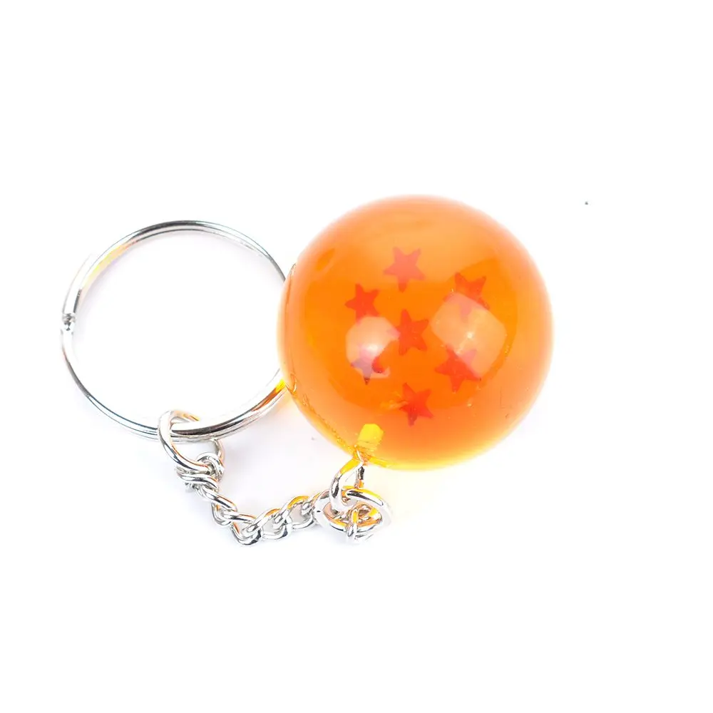 

OPPOHERE Classical Anime Dragon Ball Cosplay Crystal Ball Stars Keychain Keyring Pendant Jewelry Accessories Gift key Ring