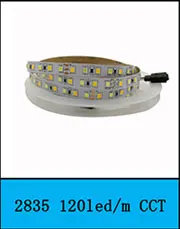 Супер яркий двойной ряд 5050 SMD 600 Светодиодные ленты DC12V-Водонепроницаемые гибкие Light 120 светодиодный s/m, 5 м/лот белый теплый белый RGB