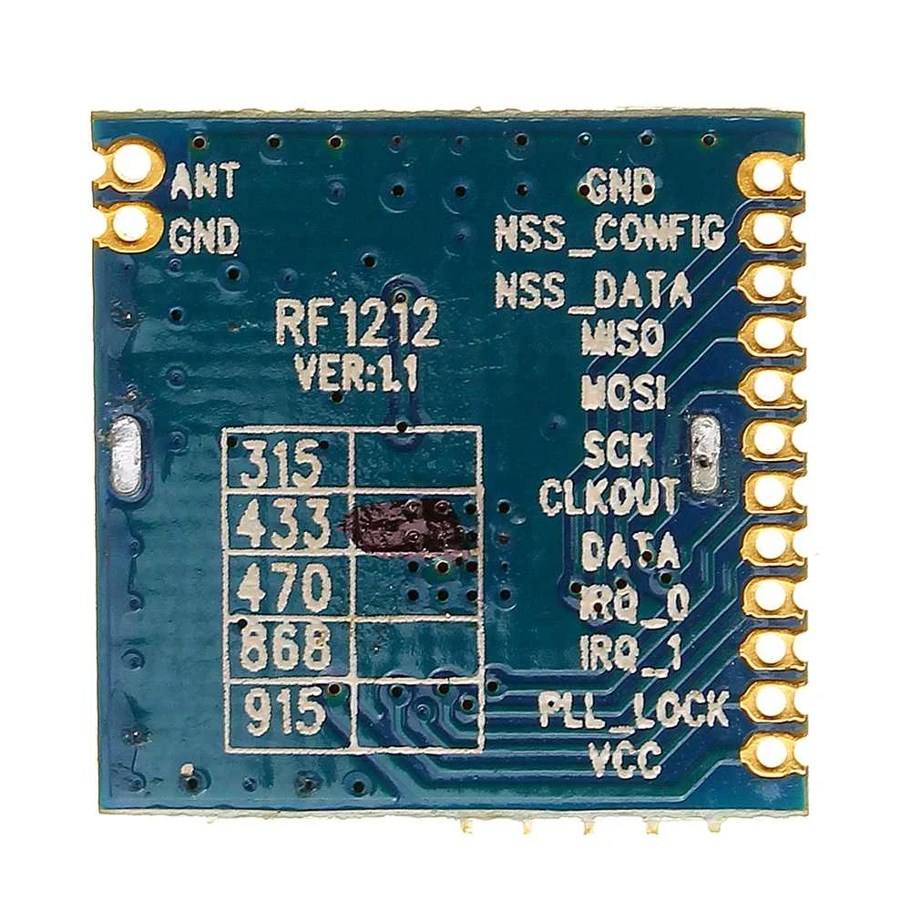 LEORY RF1212 сверхнизкой 2,1-3,6 V 433/315 МГц Беспроводной модуль приемопередатчика для удаленного Управление умный дом