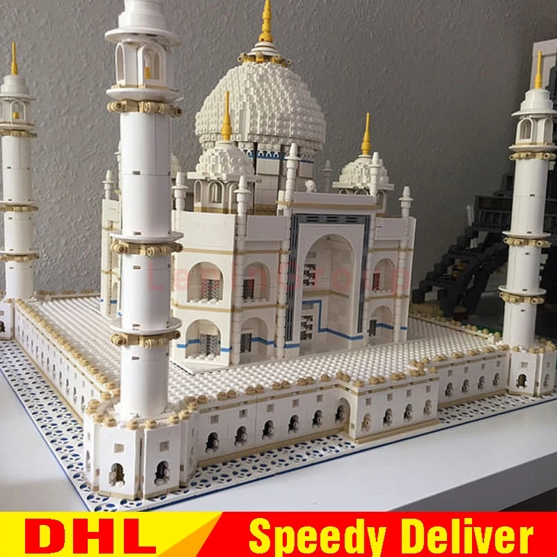 

LEPIN 17001 City Street The Taj Mahal Model Building Kits Blocks Bricks Compatible Children legoings Toys Gift Clone 10189