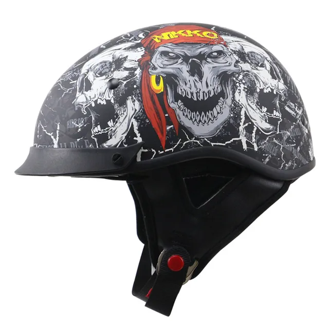 Projekt czaszki kask motocyklowy z wewnętrznym okulary Projekt czaszki kask motocyklowy z wewnętrznym okulary