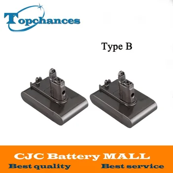 

2PCS High quality Newest Replacement Power Tool Battery 22.2V 2.0Ah 2000mah Li-ion Type B for Dyson DC31 / DC34/DC35/DC44 /DC 45