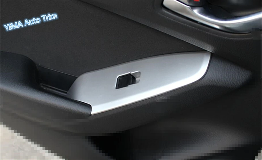 Lapetus For Mazda 3 AXELA Hatchback Sedan 2014 2015 2016 ABS High Quality Armrest Window Glass Lift Button Panel Cover Trim | Автомобили и