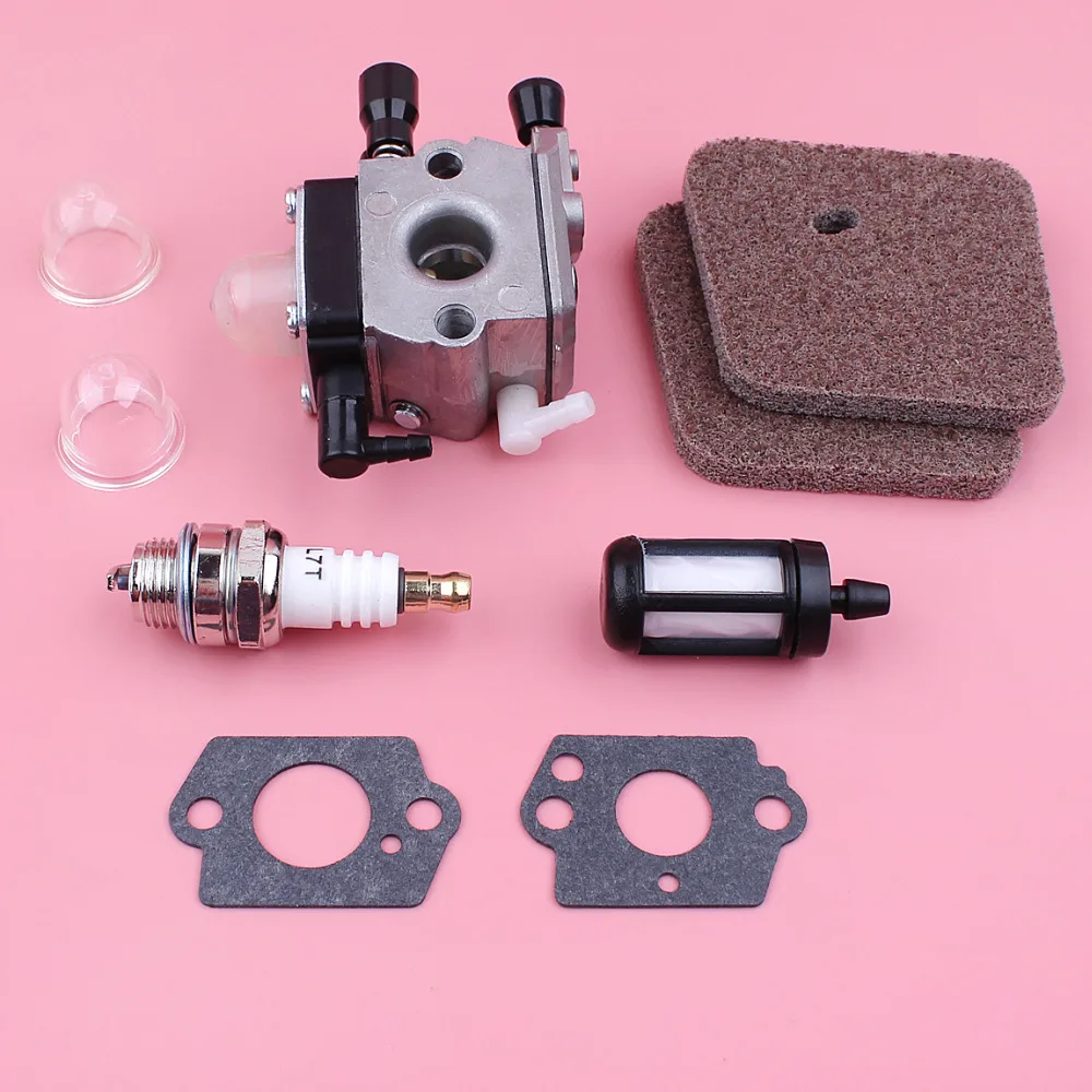 Carburetor Carb For Stihl FS85 FS80 R FS76 FS75 FS74 FC55 FS55 FS46 FS45 FS38 Trimmer Part Air Fuel Filter Primer Bulb Kit Carburetor Carb For Stihl FS85 FS80 R FS76 FS75 FS74 FC55 FS55 FS46 FS45 FS38 Trimmer Part Air Fuel Filter Primer Bulb Kit